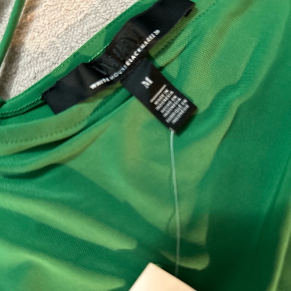 WHBM Matte Jersey Ruched Front Top NWT - Picture 2 of 4